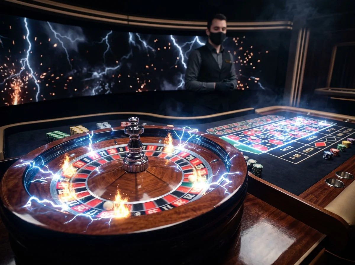 Lightning Roulette w Ice Casino